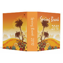 Spring Break Memories Binder