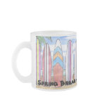 SPRING BREAK mug (frosted glass)