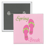 Spring Break Pinback Buttons