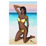 Spring Break PinUp Girl Denise Stationery