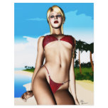 Spring Break PinUp Girl Trudy Flyers F&B