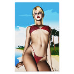 Spring Break PinUp Girl Trudy Stationery
