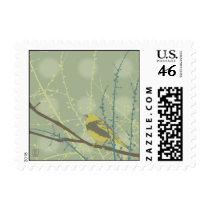 Spring Buds Bird Design Stamp stamps