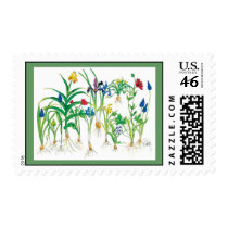 Spring Bulbs postage stamp