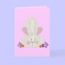 Spring Bunny - Greeting Card