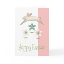 Spring Bunny Happy Easter Greeting Card by CSCountry Spring Bunny Happy Easter Greeting Card