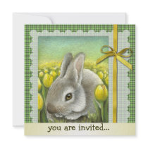 Spring bunny announcement
