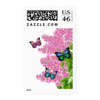 Spring Butterflies Postage stamp