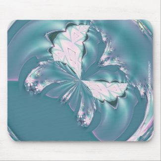 Spring Butterfly Mouse Pad