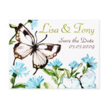 Spring Butterfly Weeding - Customized Post Cards