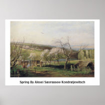 Spring By Alexei Sawrassow Kondratjewitsch Poster