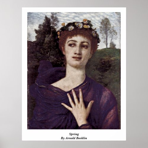 Spring By Arnold Bocklin Print