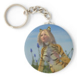 Spring Charms Anime Tiger NekoKeychain