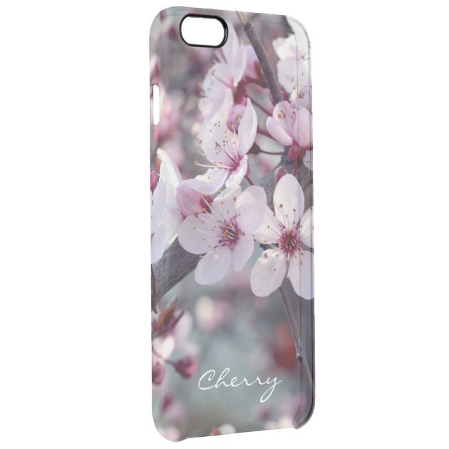 Spring Cherry Blossom Sakura Nature Floral Stylish Uncommon Clearlyâ„¢ Deflector iPhone 6 Plus Case-2