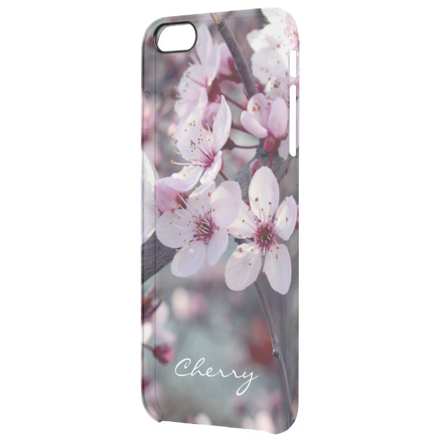 Spring Cherry Blossom Sakura Nature Floral Stylish Uncommon Clearlyâ„¢ Deflector iPhone 6 Plus Case-1