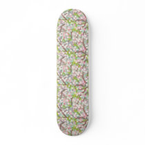 Spring Cherry Blossoms Skateboard