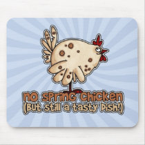 spring chicken mousepad by cfkaatje spring chicken mousepad