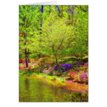 Spring Colors Greeting Card