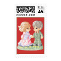 Spring Couple Stamp stamp
