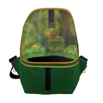 Spring Creation – Green & Gold Renewal Messenger Bag