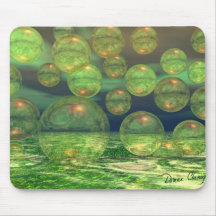 Spring Creation – Green & Gold Renewal Mousepads