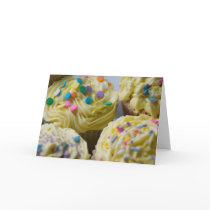 Spring Cupcake Card