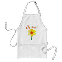 Spring Daffodil aprons