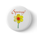 Spring Daffodil Pin