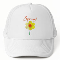 Spring Daffodil hats