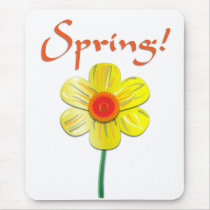 Spring Daffodil mousepads