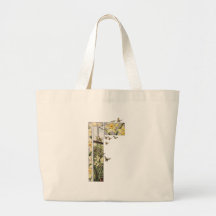 Spring Daffodils and Butterflies Tote Bags