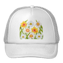 Spring Daffodils Mesh Hat