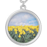 Spring daffodils, Shrewsbury, Shropshire, England Necklace