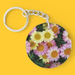Spring Daisies Blooming Key Chain key chains