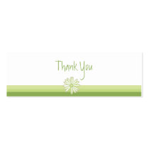 Spring Daisy Favor Gift Tag Business Card Templates