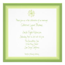 Spring Daisy Wedding Invitation invitations