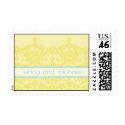 Spring Damask postage by luckydesigns Spring Damask postage
