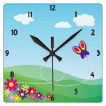 Spring Day Wall Clock