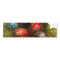 Spring - Easter - Easter Eggs Bumper Sticker
