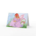 Spring Easter Fairy Bunny Card