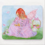 Spring Easter Fairy Bunny Mousepad