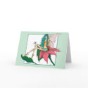 Spring Fairy Blank Greeting Card