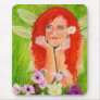 Spring fairy flower Mousepad