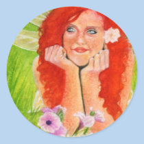 Spring fairy flower Sticker stickers