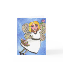 Spring Fairy - notecard