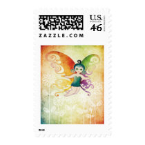 spring fairy postage