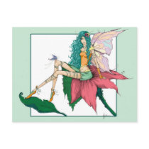 Spring Fairy Postcard by joannahapp Spring Fairy Postcard