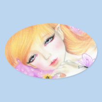 Spring Fairy Violets STICKER stickers