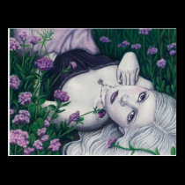 Spring Fantasy Postcard postcards