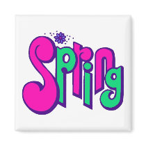 Spring Fever magnets